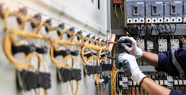 Professional Electrician technician working in Olyphant, PA
